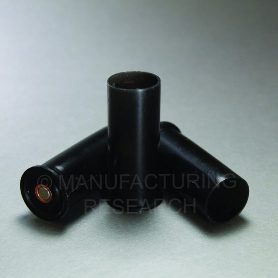 12 GA Black Plastic