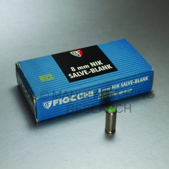 8mm Pistol blanks Fiocchi