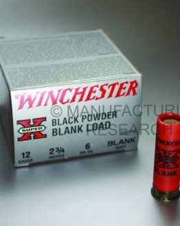 12 ga blanks Black Powder Winchester