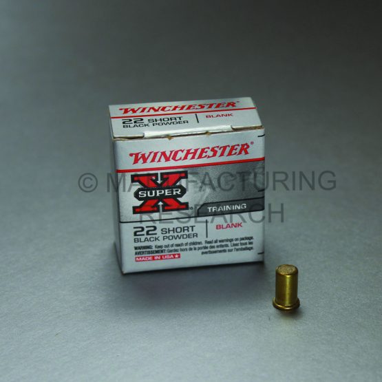 22 short blanks black powder Winchester