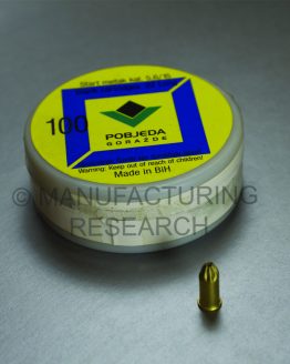 22 LR blanks crimped Pobjeda
