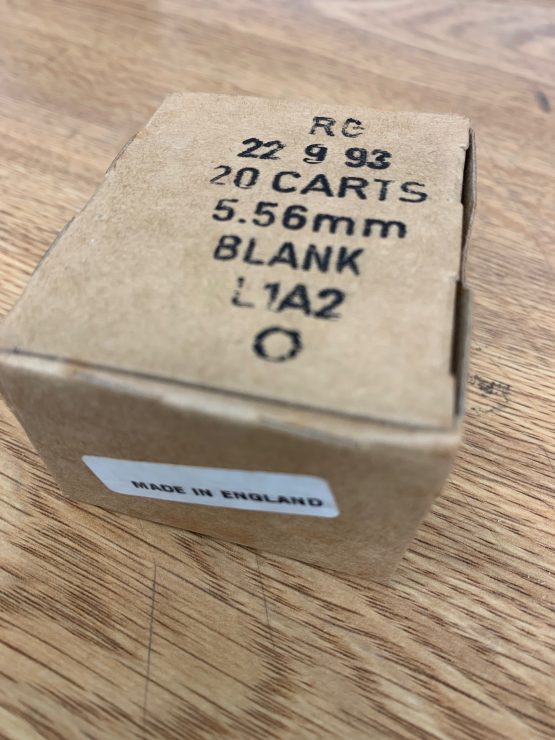 5.56 blanks box